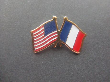 Vlag Amerika ,Frankrijk